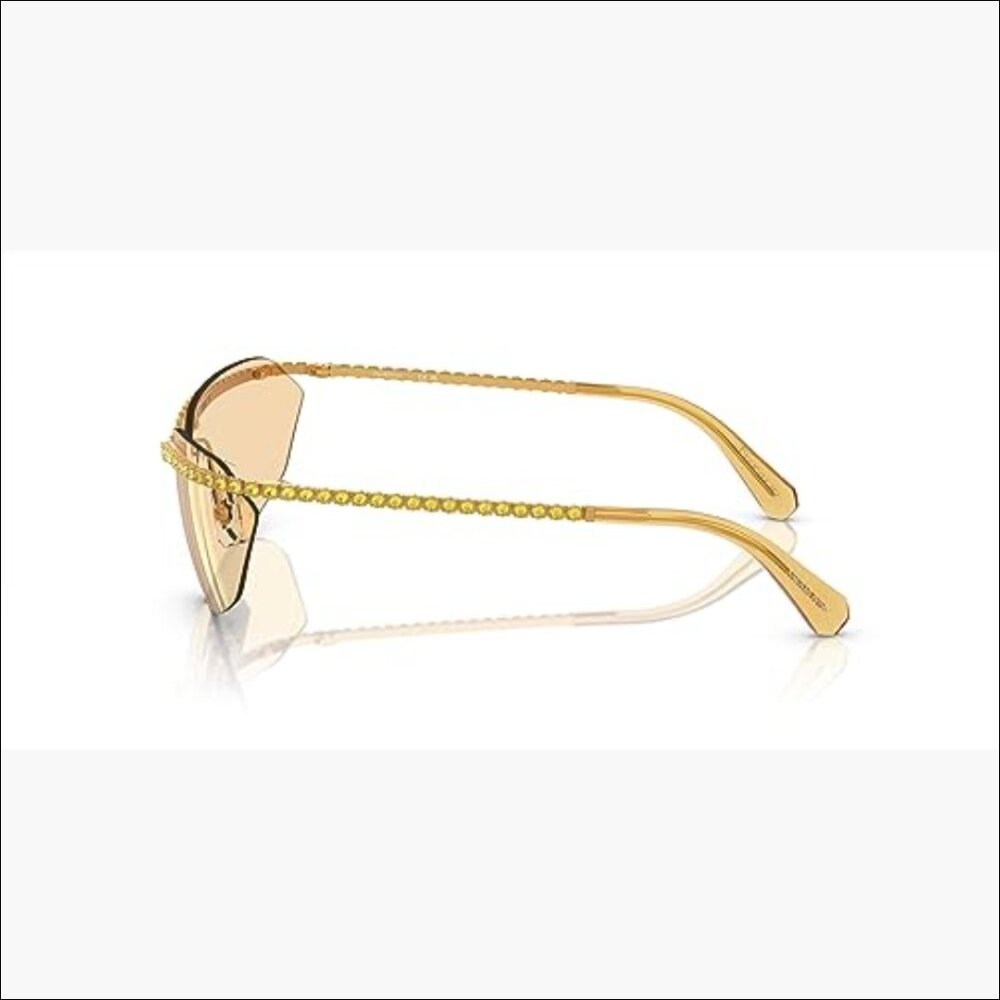 Rectangular Sunglasses With Metal Frame And Uv Pr… - image 3